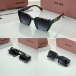 Miu Miu Sunglasses Blue Shaded For Men