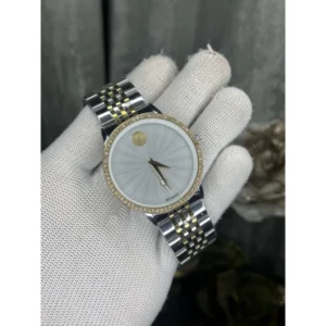 Movado Museum Watch Dual White Diamond For Men