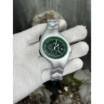 Nike Watch Silver Green For Men