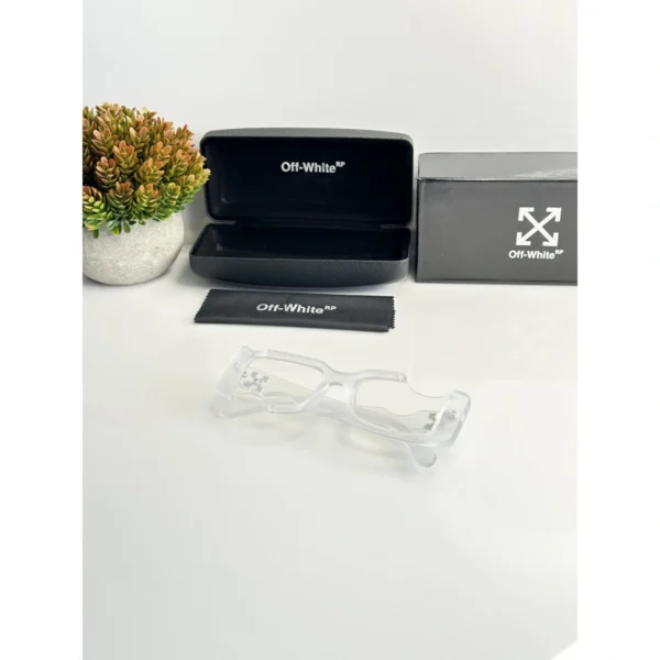 Off White Frame Sunglass Ice Day For Men