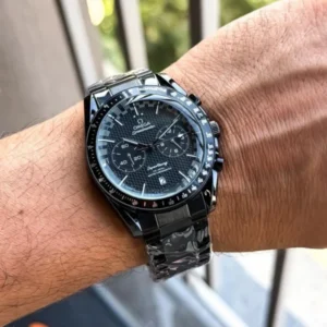 Omega Chrono Watch Black For Men