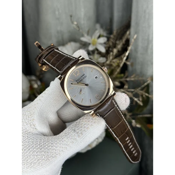 Panerai Radiomir Quaranta Watch Brown White For Men