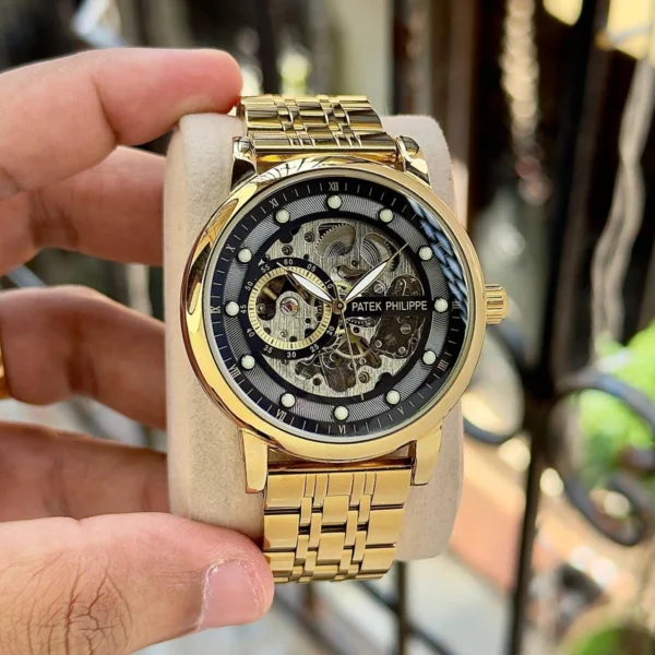 Patek Philippe Skeleton Watch Automatic For Men Patek Philippe Skeleton Watch Automatic For Men