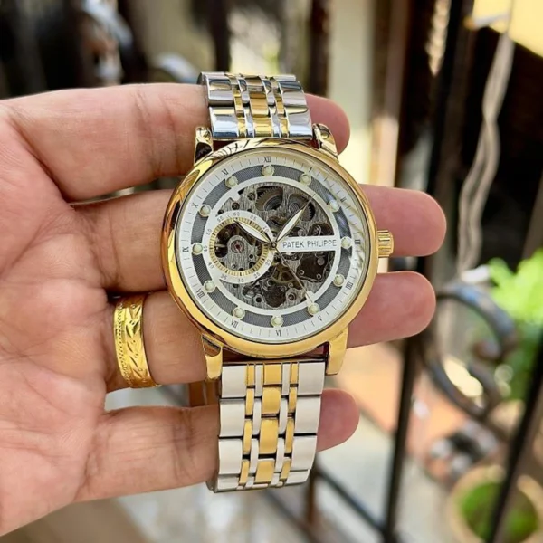 Patek Philippe Skeleton Watch Automatic For Men Patek Philippe Skeleton Watch Automatic For Men