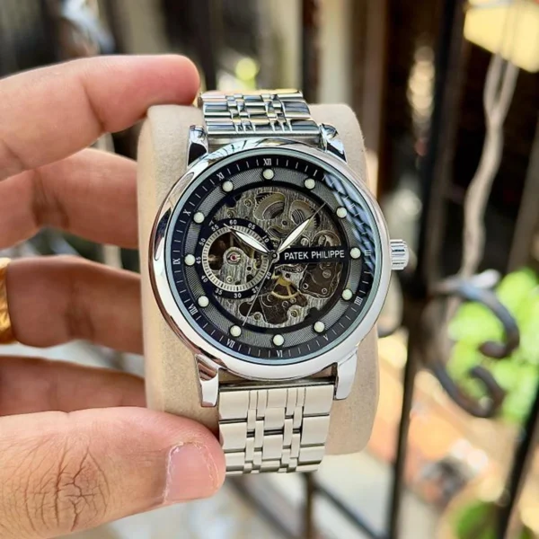 Patek Philippe Skeleton Watch Automatic For Men Patek Philippe Skeleton Watch Automatic For Men