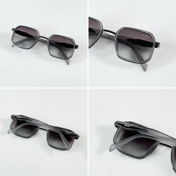 Prada Sunglass Grey Green For Men Prada Sunglass Grey Green For Men
