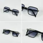 Prada Sunglass Silver Blue For Men