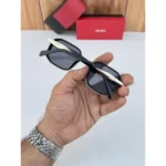 Prada Sunglasses Gold Black For Men