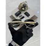 Prada Sunglasses Gold Black For Men