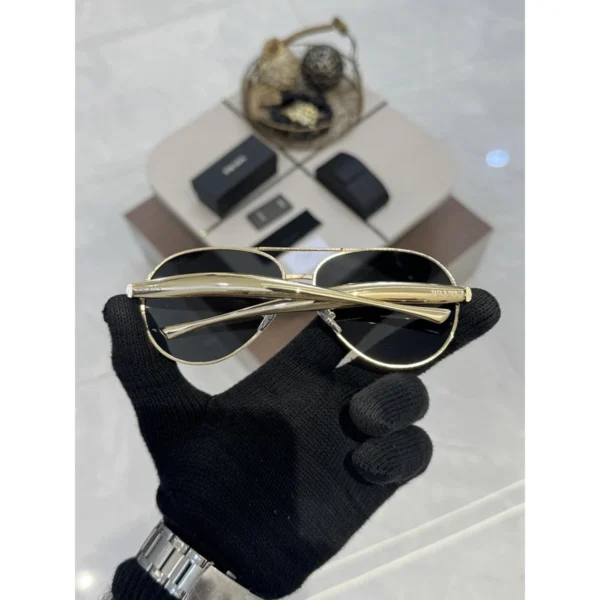 Prada Sunglasses Gold Black For Men