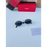 Prada Sunglasses Gold Black For Men