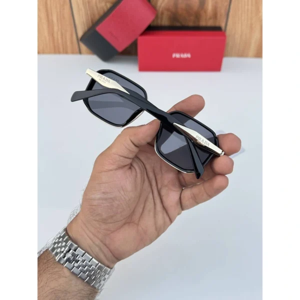 Prada Sunglasses Gold Black For Men