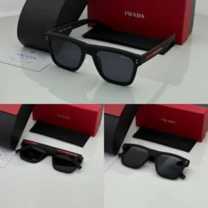 Prada Sunglasses Mate Black For Men