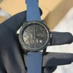 Premium Armani Exchange Fiber Watch Blue Black For Men (FGS100) - stayhit.in