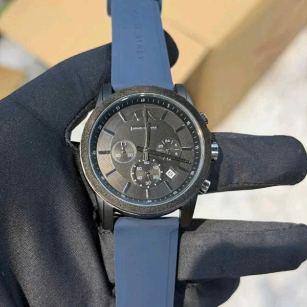 Premium Armani Exchange Fiber Watch Blue Black For Men (FGS100) - stayhit.in Premium Armani Exchange Fiber Watch Blue Black For Men (FGS100) - stayhit.in