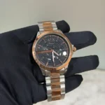 Premium Armani Exchange Watch Skeleton Two Tone For Men (FGS98) - stayhit.in