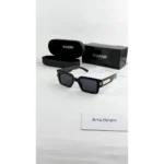 Premium Balmain Sunglasses Gold Black For Men (WS38) - stayhit.in