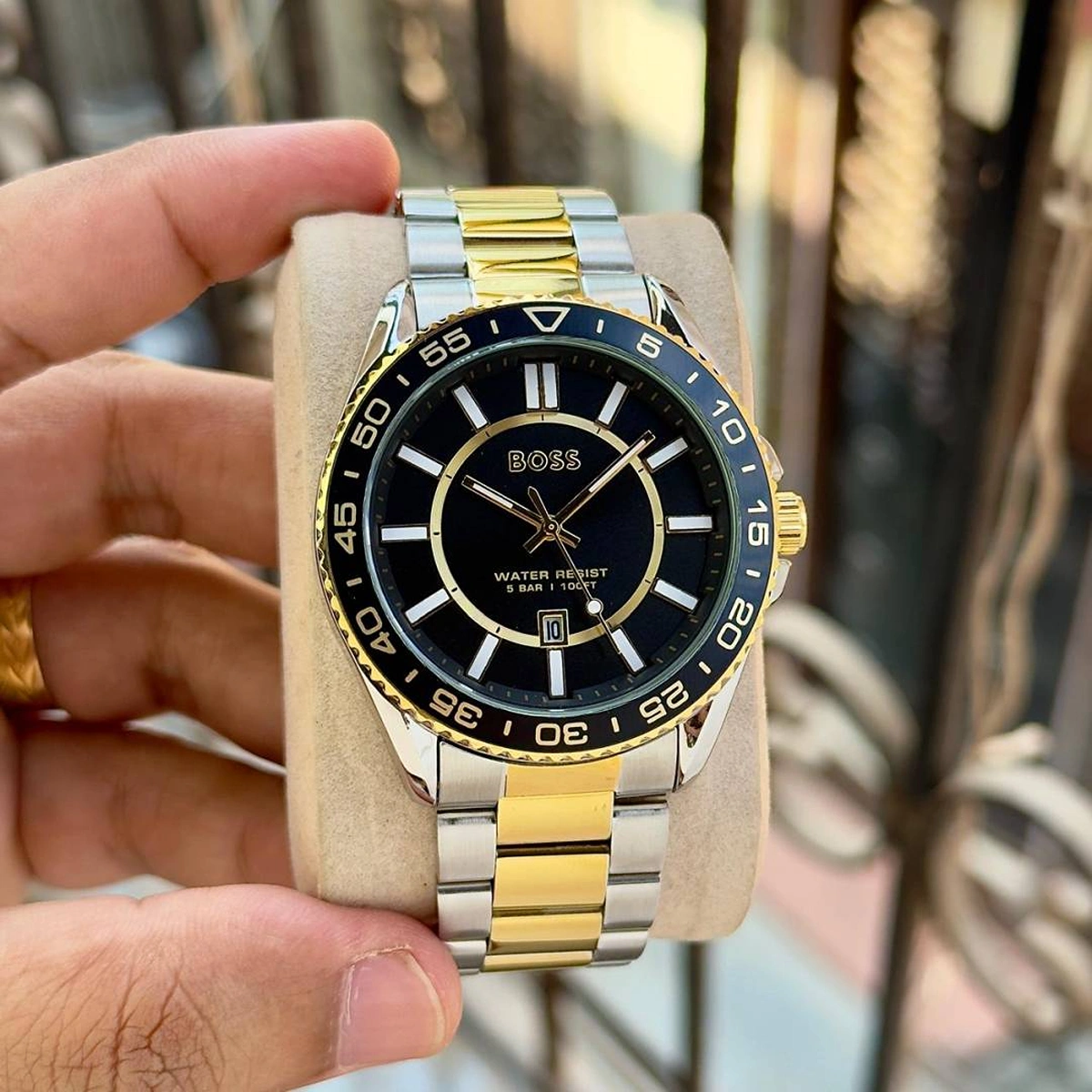 Premium Boss Runner Watch Ceramic For Men (SOS585) - stayhit.in Premium Boss Runner Watch Ceramic For Men (SOS585) - stayhit.in