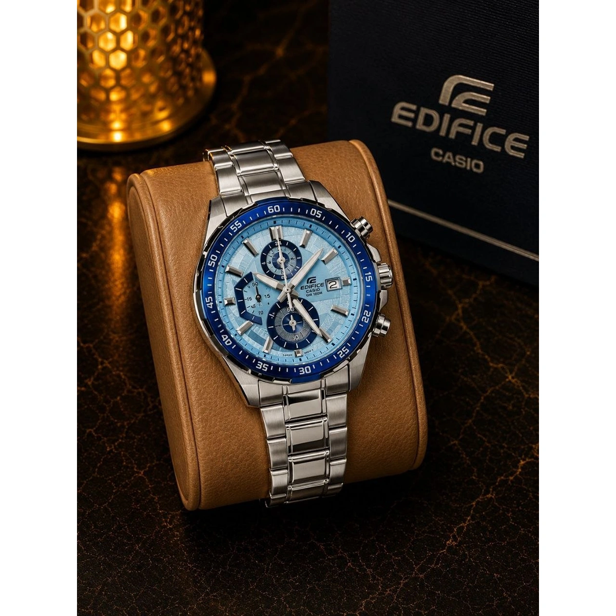 Premium Casio Edifice Efr539 Watch Blue Silver For Men (LAB929) - stayhit.in Premium Casio Edifice Efr539 Watch Blue Silver For Men (LAB929) - stayhit.in