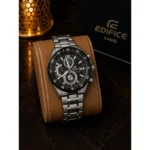 Premium Casio Edifice Efr539 Watch Silver Black For Men (LAB928) - stayhit.in