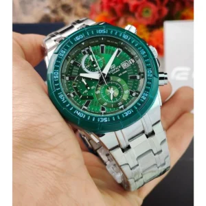 Premium Casio Edifice Watch Green Dial For Men (SOS572) - stayhit.in