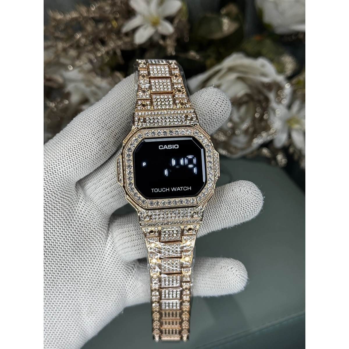 Premium Casio Vintage Watch Diamond Digital For Men (JH581) - stayhit.in