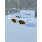 Premium Celine Sunglasses Gold Brown For Men (WS52) - stayhit.in