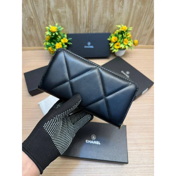 Premium Chanel Long Wallet Black For Women (BT213) - stayhit.in Premium Chanel Long Wallet Black For Women (BT213) - stayhit.in