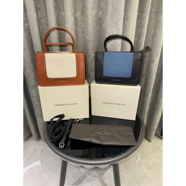 Premium Charles & Keith Daylla Tote Bag With Box For Women (LAB365) - stayhit.in