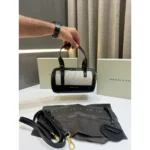 Premium Charles & Keith Enola Canvas Bag Two Tone With Og Box For Women (LAB1163) - stayhit.in