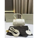 Premium Charles & Keith Enola Canvas Bag Two Tone With Og Box For Women (LAB1162) - stayhit.in