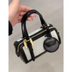 Premium Charles & Keith Enola Canvas Bag Two Tone With Og Box For Women (LAB1163) - stayhit.in