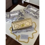 Premium Christian Dior Lambskin Top Handle Bag With Og Box For Women (LAB818) - stayhit.in