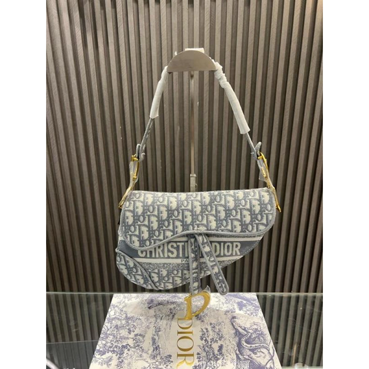 Premium Christian Dior Saddle Bag Grey With Og Box Dust Cover For Women (BOT2599) - stayhit.in Premium Christian Dior Saddle Bag Grey With Og Box Dust Cover For Women (BOT2599) - stayhit.in