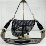 Premium Christian Dior Saddle Bag With Og Box Dust Cover For Women (BOT2598) - stayhit.in