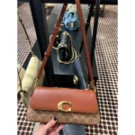Premium Coach Jet Shoulder Bag In Chalk Refined Calf Leather For Women (LAB364) - stayhit.in