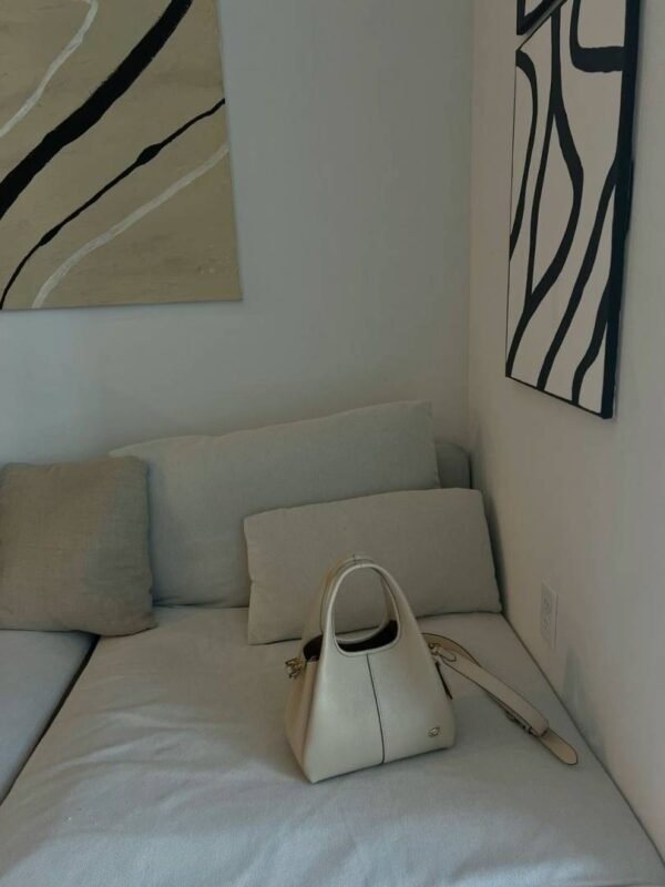 Premium Coach Lana Bag White With Og Box Dust Bag For Women (BT300) - stayhit.in