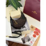 Premium Coach Mini Jonie Bag With Og Box Black Coffee For Women (BT33) - stayhit.in