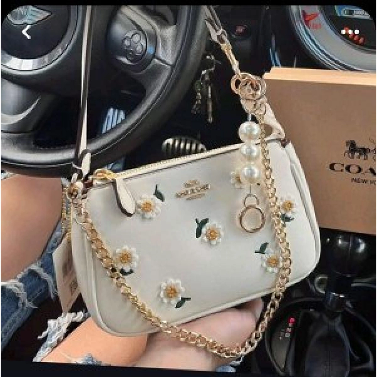 Premium Coach Nolita Flower Patch Sling Bag For Women (BOT2806) - stayhit.in Premium Coach Nolita Flower Patch Sling Bag For Women (BOT2806) - stayhit.in