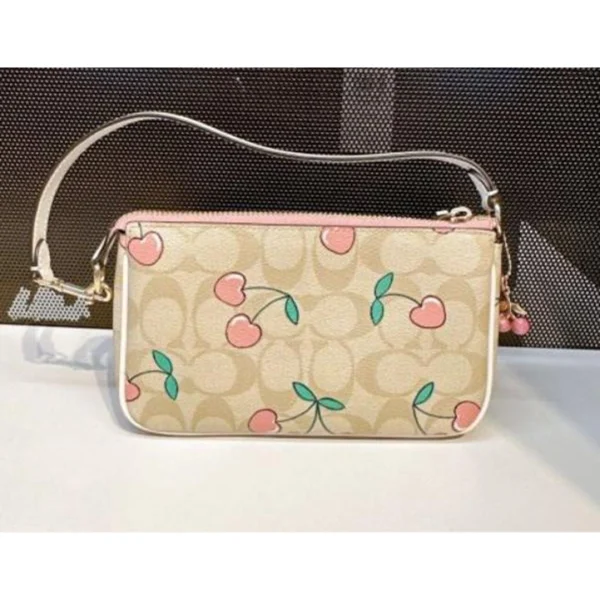 Premium Coach Nolita Sling Bag Pink Cherry With Box For Women (BOT2833) - stayhit.in