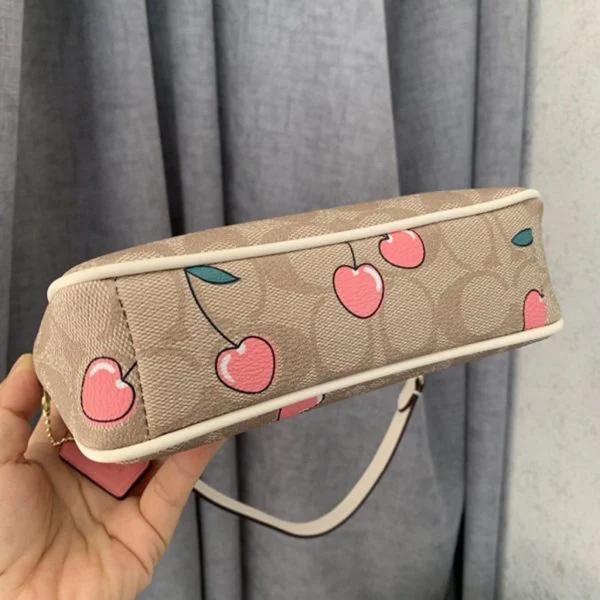 Premium Coach Nolita Sling Bag Pink Cherry With Box For Women (BOT2833) - stayhit.in