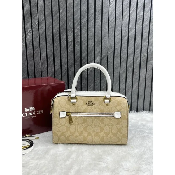 Premium Coach Rowan Boston Bag With Og Box For Women (SUP8259) - stayhit.in Premium Coach Rowan Boston Bag With Og Box For Women (SUP8259) - stayhit.in