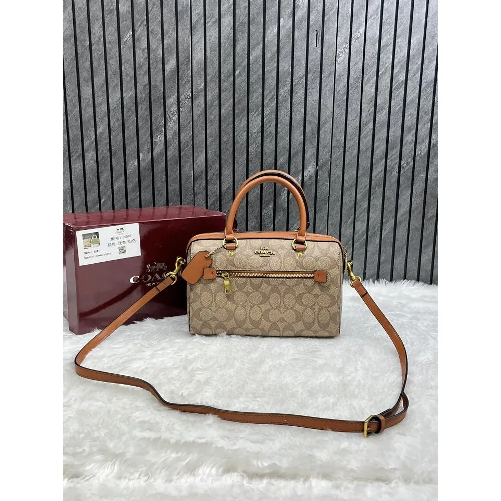 Premium Coach Rowan Boston Bag With Og Box For Women (SUP8260) - stayhit.in Premium Coach Rowan Boston Bag With Og Box For Women (SUP8260) - stayhit.in