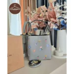 Premium Coach Small Town Bucket Bag Floral Print For Women (BT28) - stayhit.in