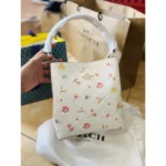 Premium Coach Small Town Bucket Bag Floral Print For Women (BT29) - stayhit.in