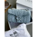 Premium Coach Tabby Leather Shoulder Bag With Og Box For Women (BOT2818) - stayhit.in