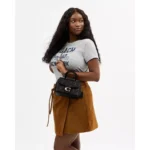 Premium Coach Tabby Top Handle Bag Black With Og Box For Women (BOT2807) - stayhit.in
