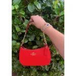 Premium Coach Teri Shoulder Bag Red With Og Box For Women (BT303) - stayhit.in