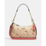 Premium Coach Teri Shoulder Bag With Heart And Star Print For Women (BOT2596) - stayhit.in