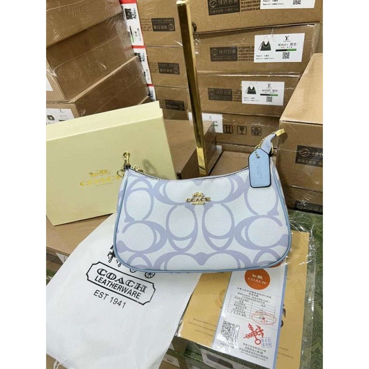 Premium Coach Teri Shoulder Bag With Og Box For Women (BOT4037) - stayhit.in Premium Coach Teri Shoulder Bag With Og Box For Women (BOT4037) - stayhit.in